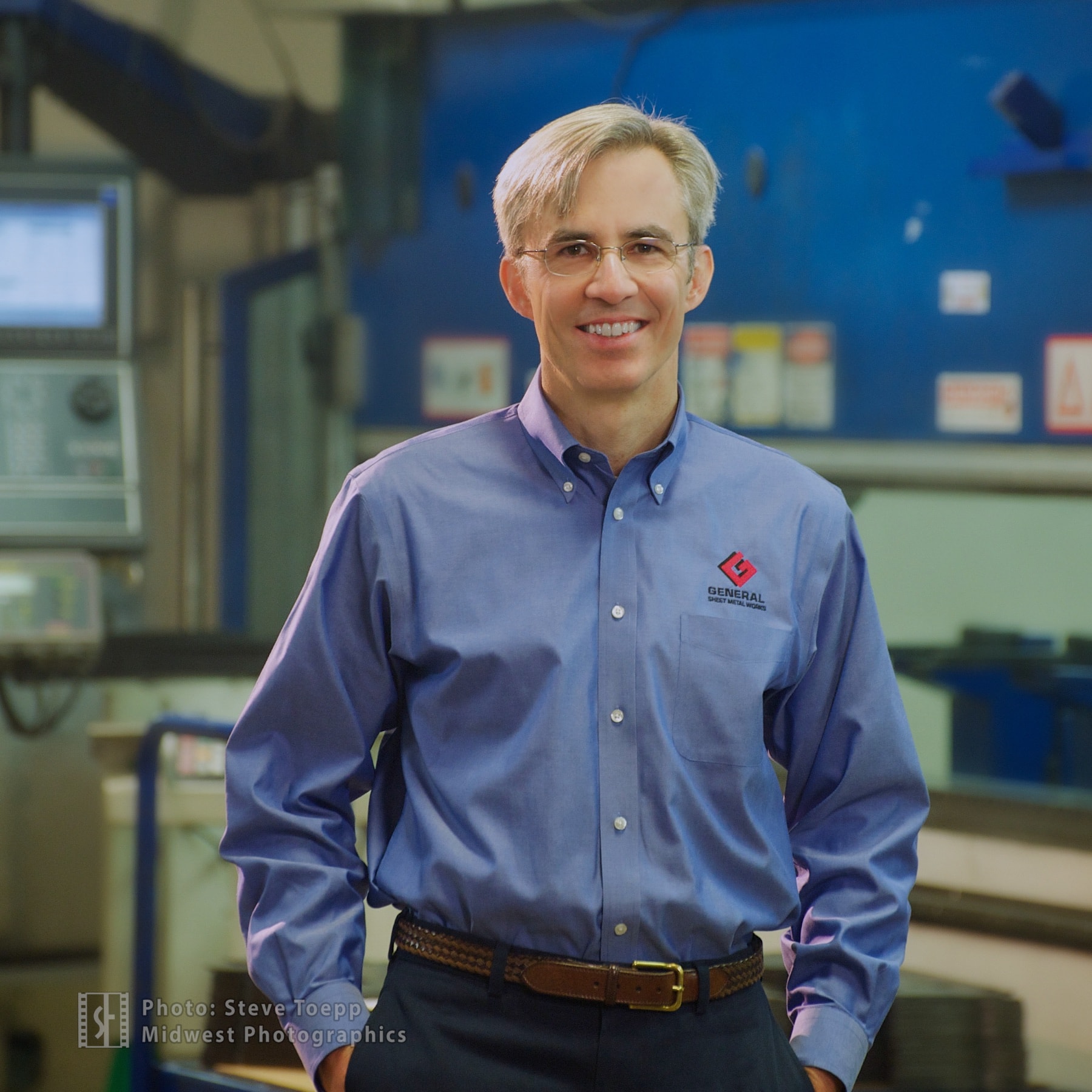 Industrial environmental portrait