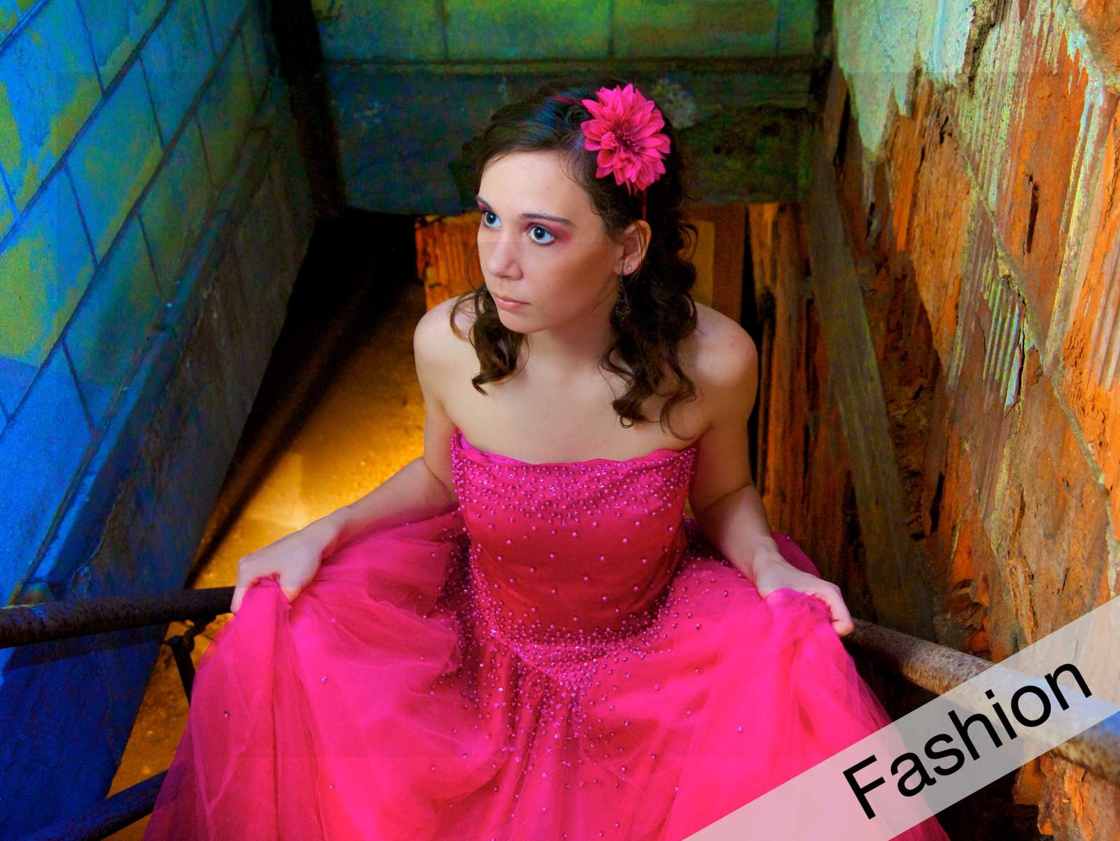 Fashion portrait photography